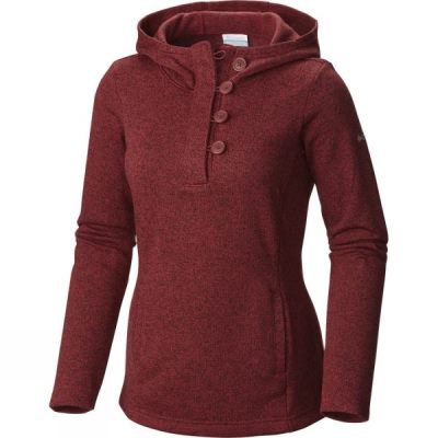 Sudadera Con Capucha Columbia Darling Days Pullover Mujer - Rojas Oscuro - Chile EAU739625